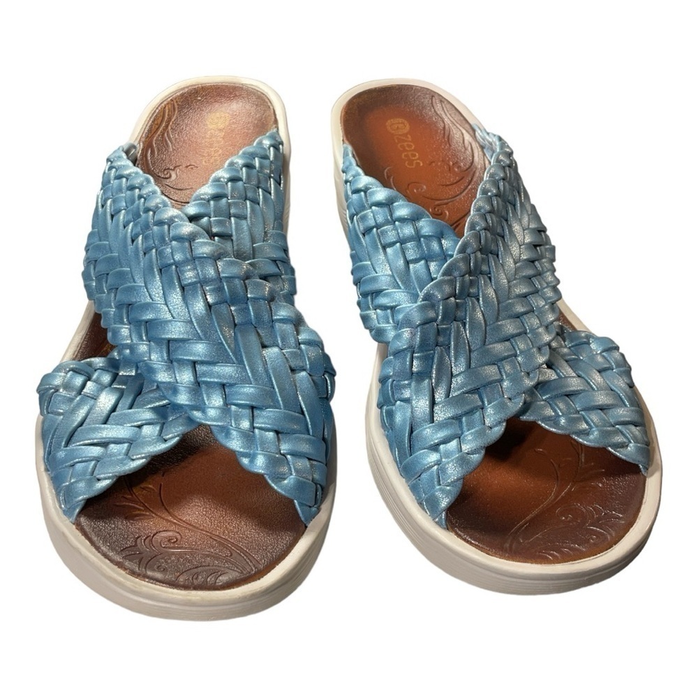 Bzees Dainty Womens Wedge Sandals Size 9.5 M. - Picture 5 of 11
